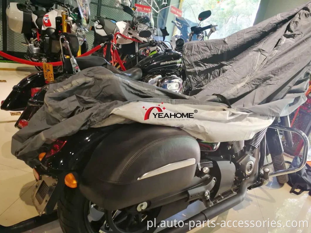 PVC bawełniana pokrywa motocykla przeciwprolutowa